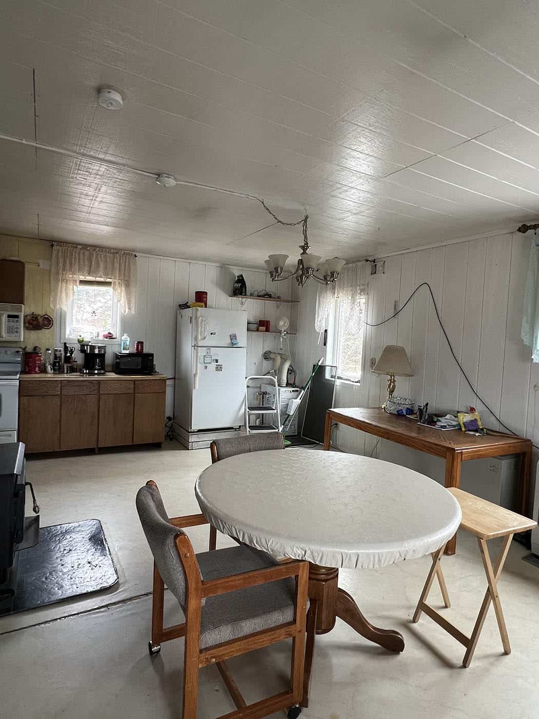 Kitchen and dining room